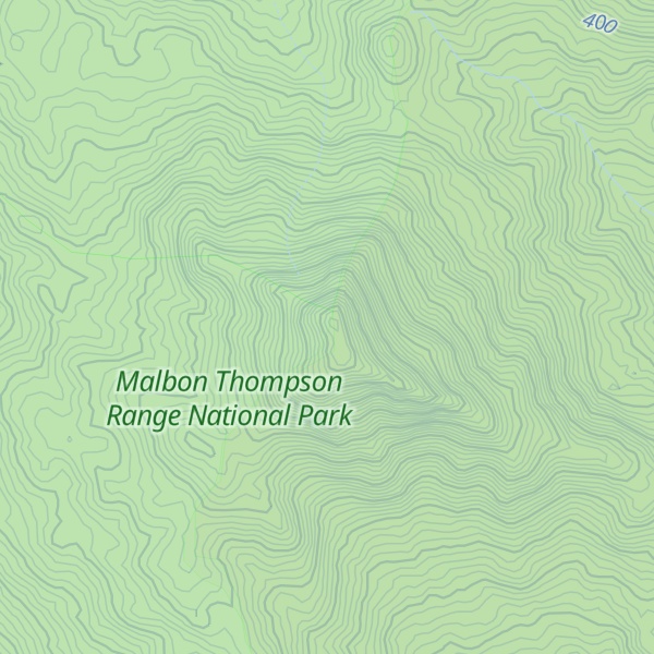 Map of May Peak