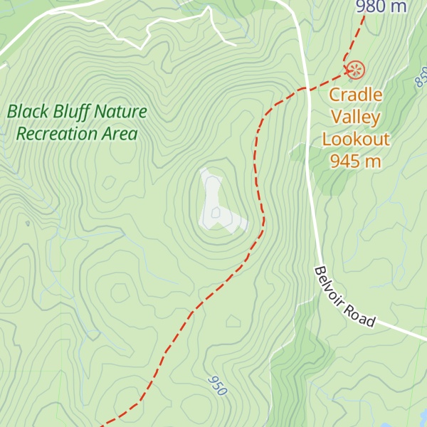 Map of Rocky Mountain