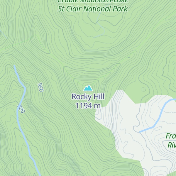 Map of Rocky Hill