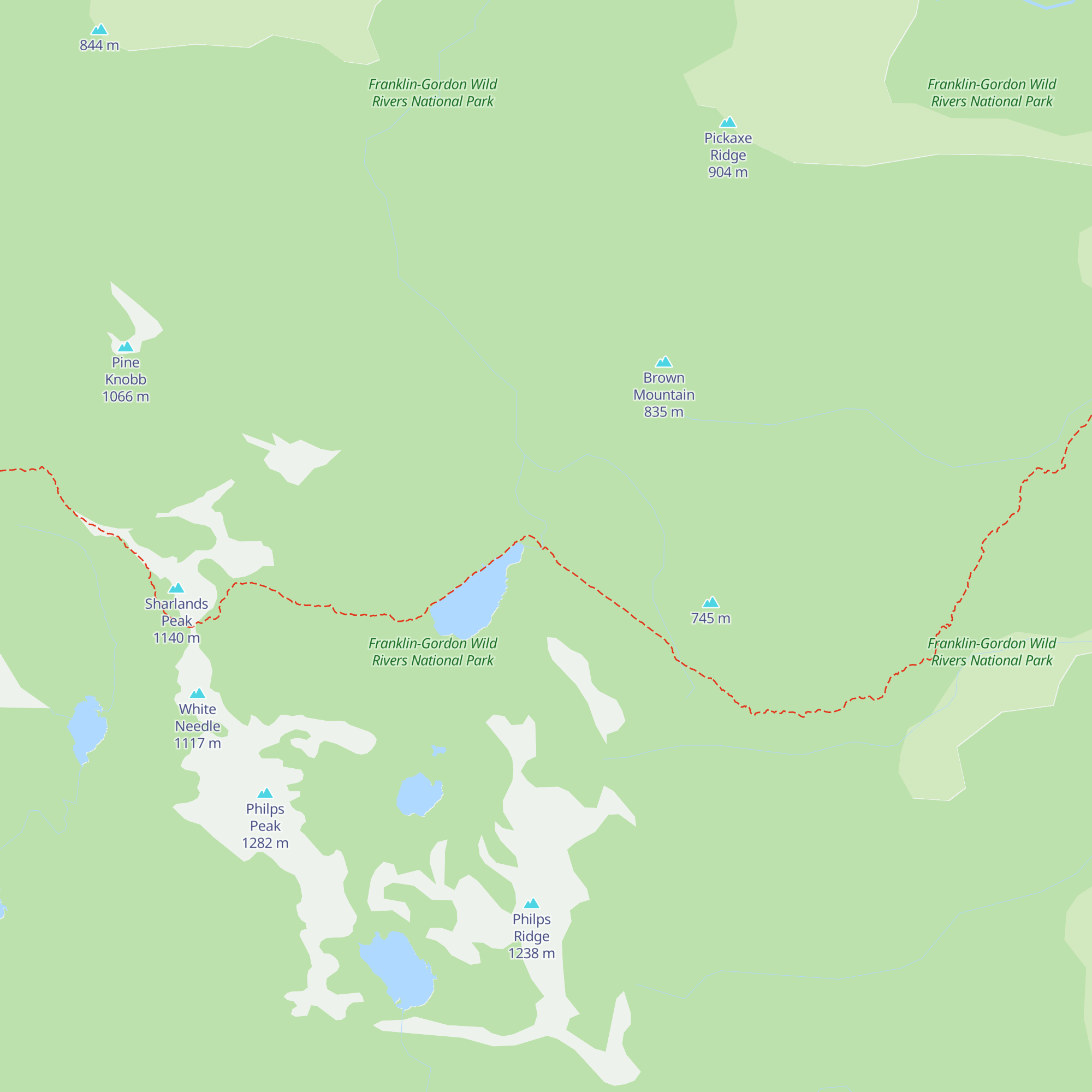 Vera Hut map