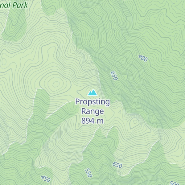 Map of Propsting Range