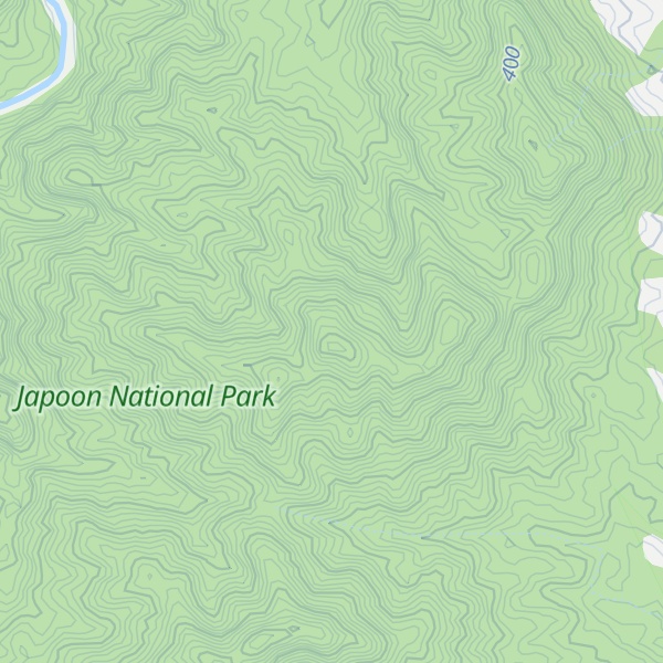 Map of Nth of Mt Luther