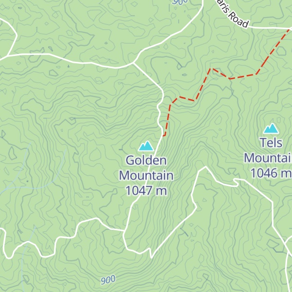 Map of Golden Mountain