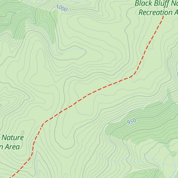 Map of Bare Mountain