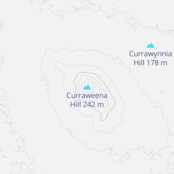 Map of Curraweena Hill