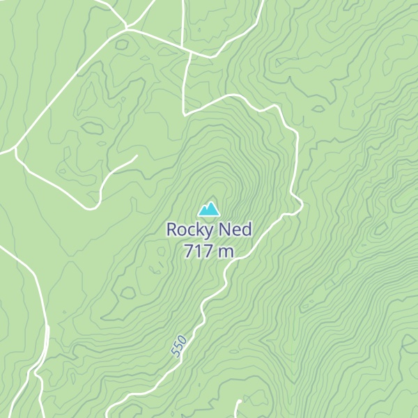 Map of Rocky Ned