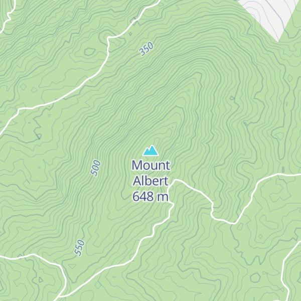 Map of Mount Albert