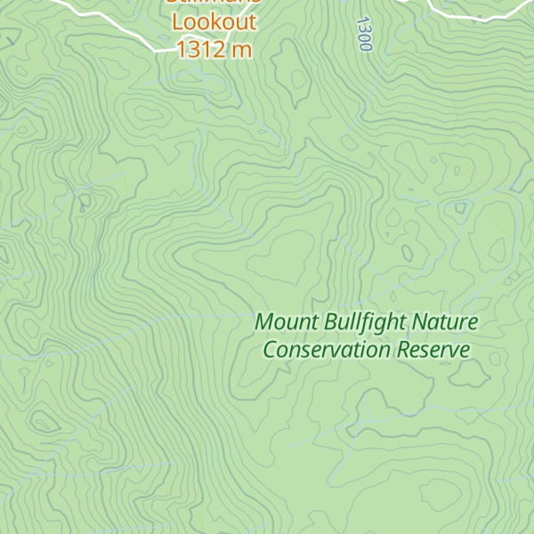 Map of Mount Bullfight