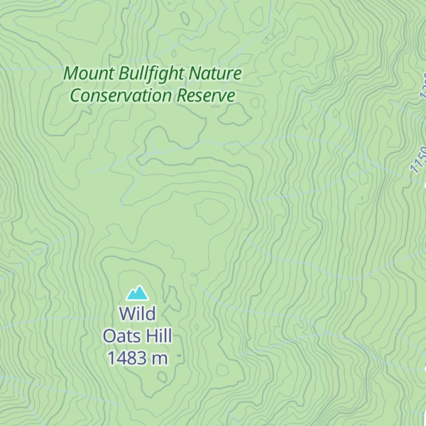 Map of Dead Timber Hill