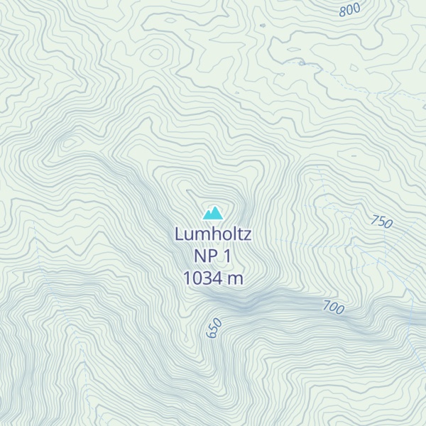 Map of Lumholtz NP 1