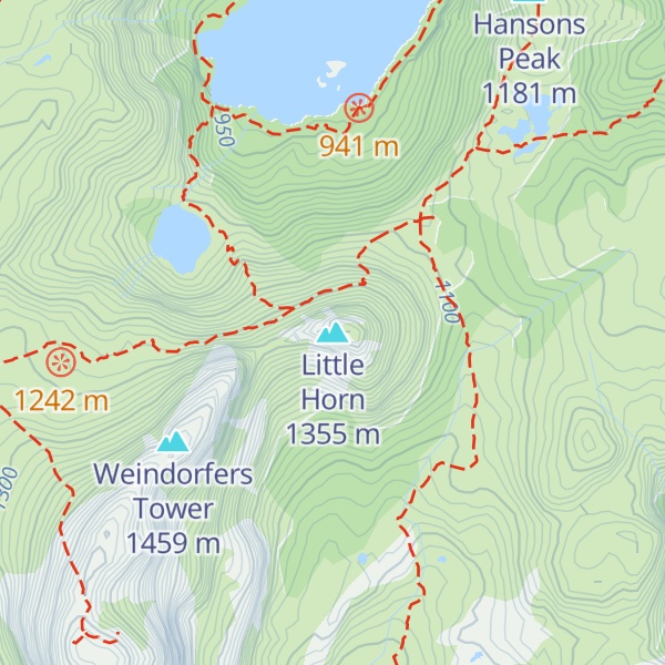 Map of Little Horn