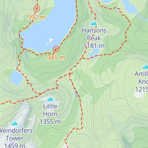 Map of Rangers Hut