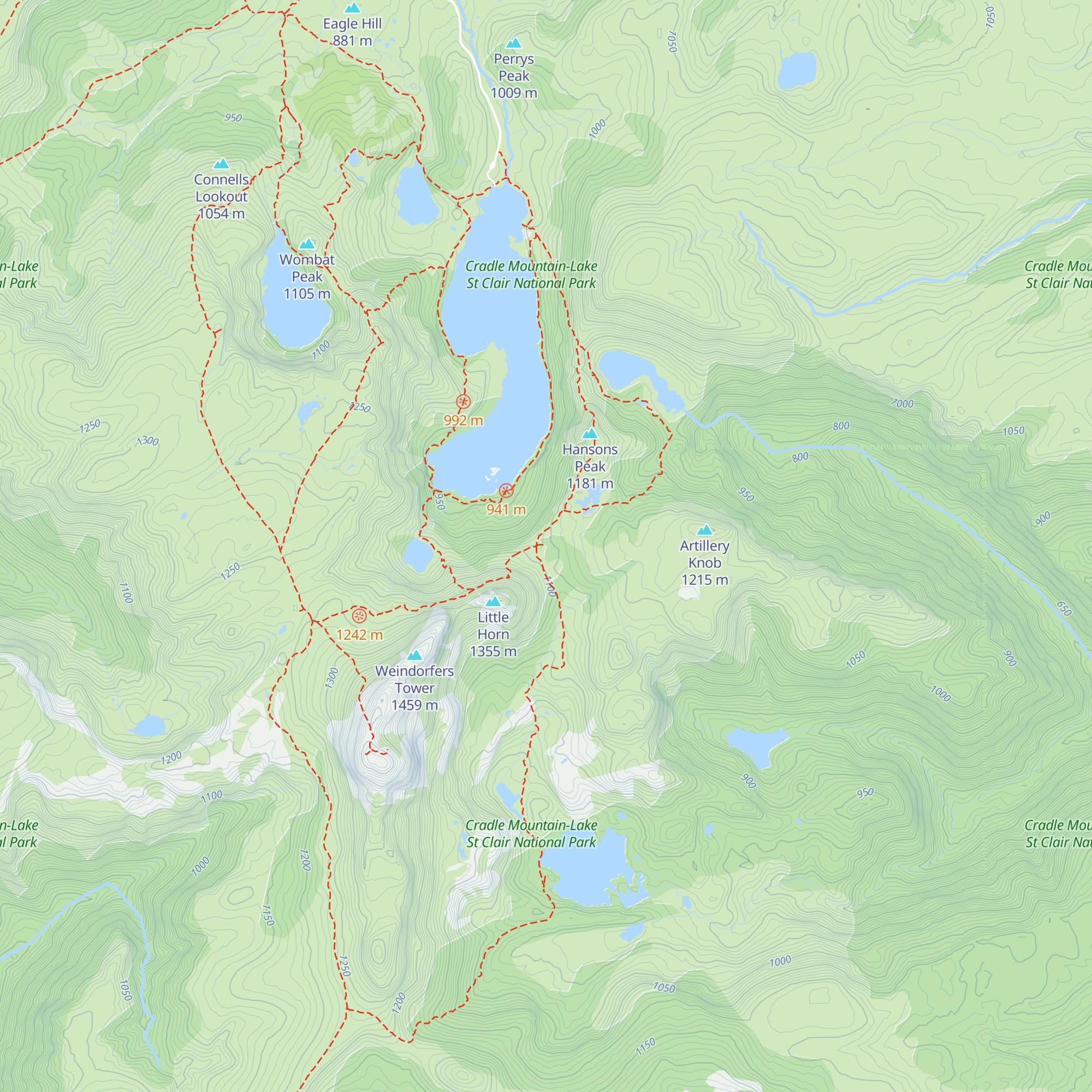 Rangers Hut map