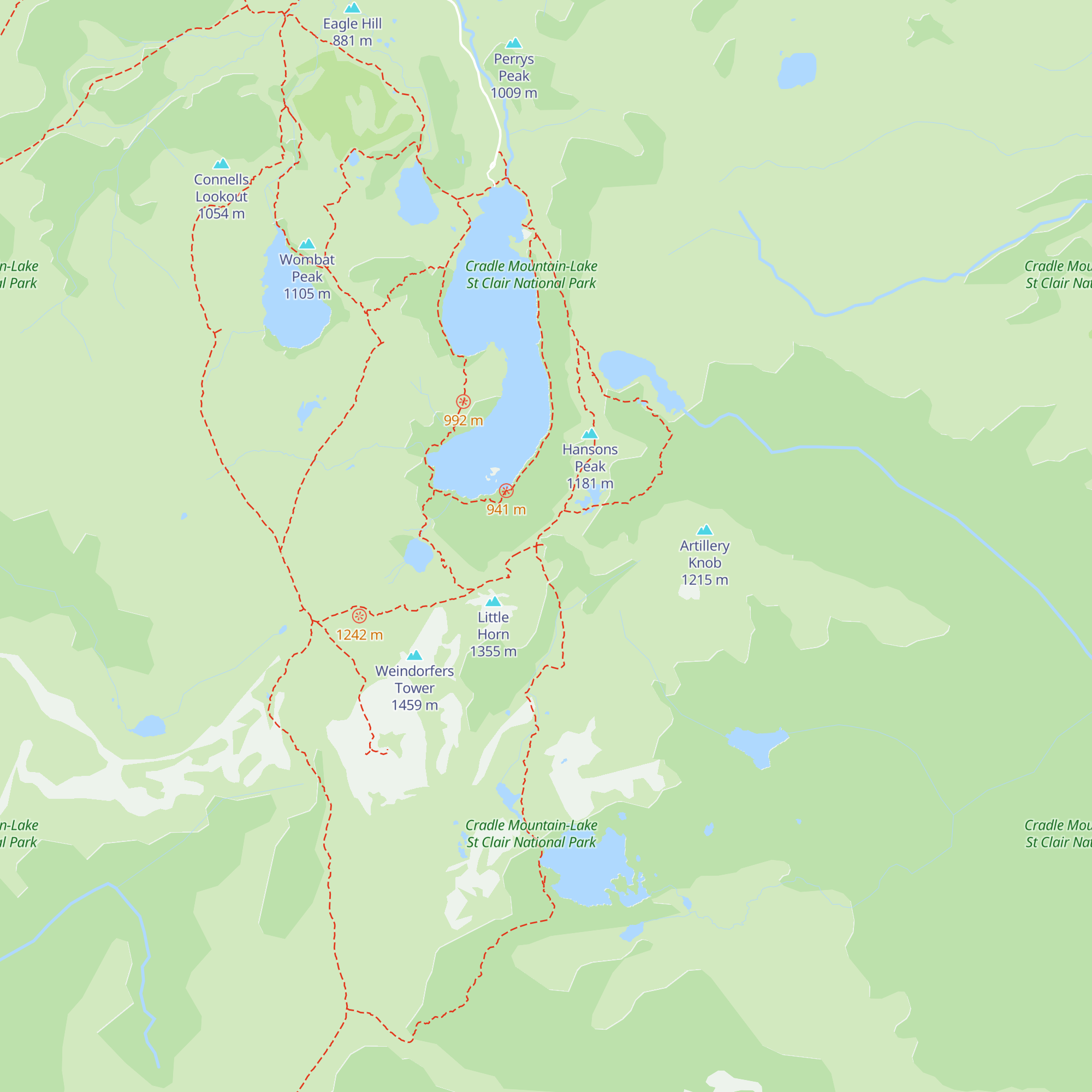 Rangers Hut map