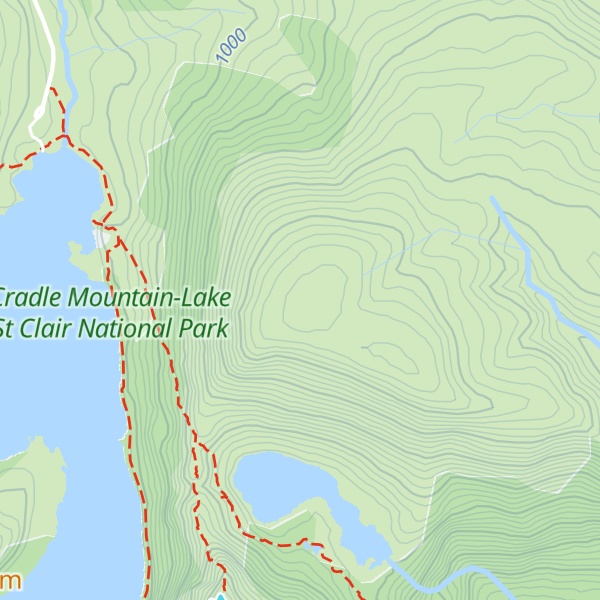 Map of Mount Campbell