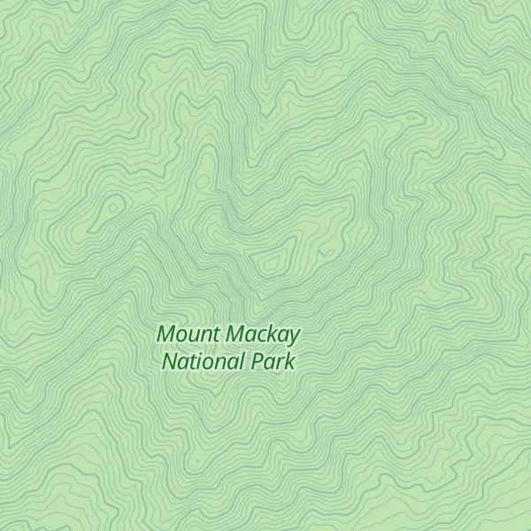 Map of Mount Mackay