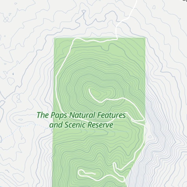 Map of The Paps North