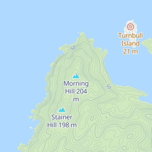 Map of Morning Hill