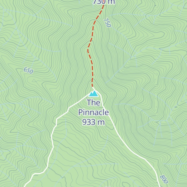 Map of The Pinnacle