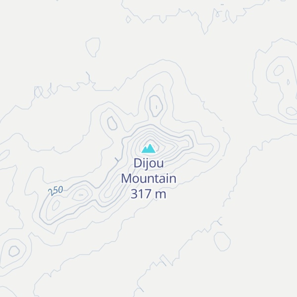 Map of Dijou Mountain
