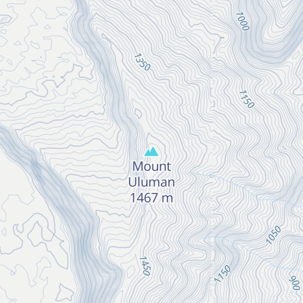 Map of Mount Uluman
