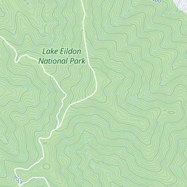 Map of Wombat Spur