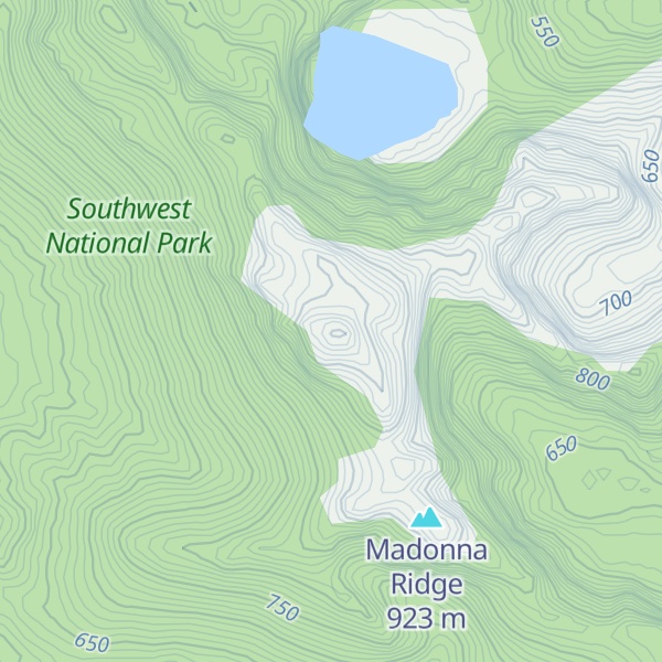 Map of Double Peak