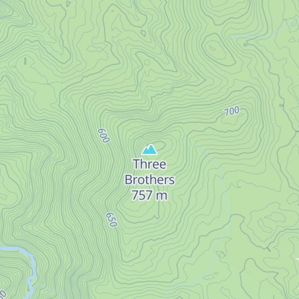 Map of Three Brothers