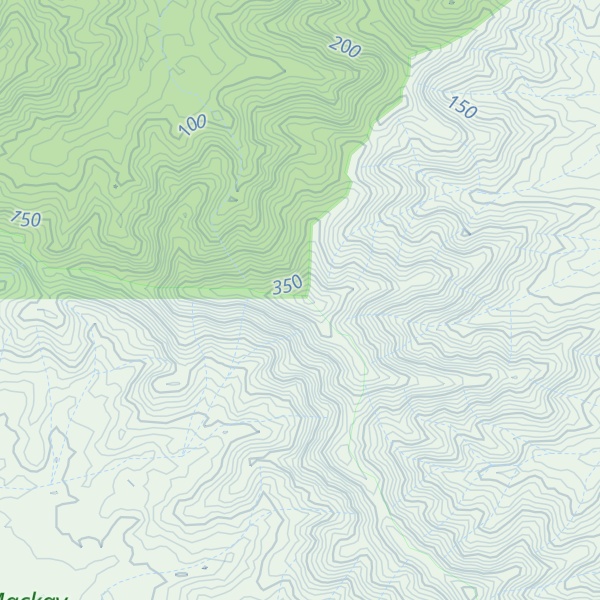 Map of Mount Tam O'Shanter