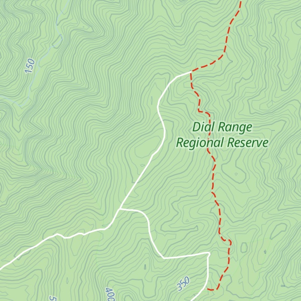 Map of Mount Lorymer