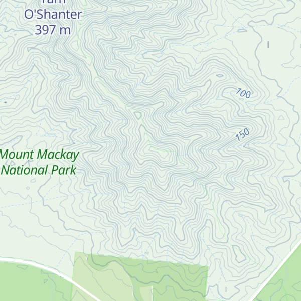 Map of Mount Douglas