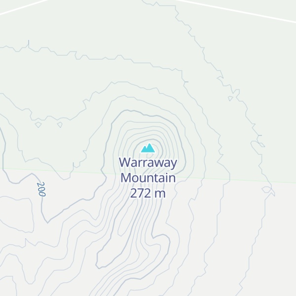 Map of Warraway Mountain