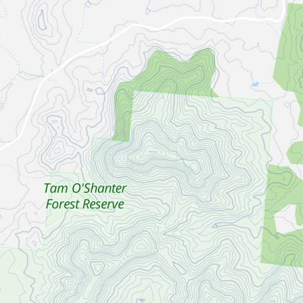 Map of Double Mountain