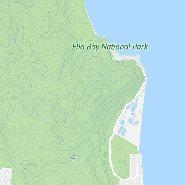Map of Mount Maria