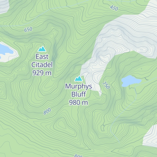 Map of Murphys Bluff