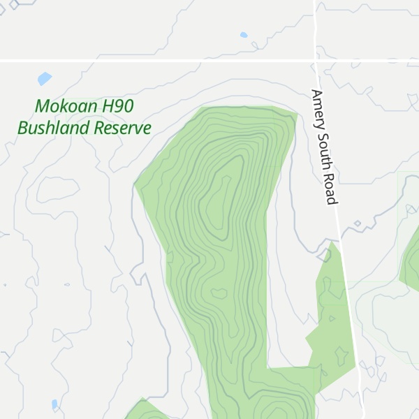 Map of Mount Meg