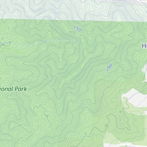 Map of Clump Mountain