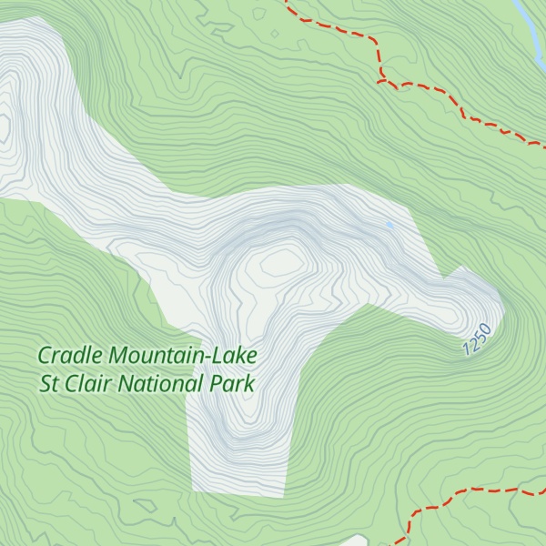 Map of Falling Mountain