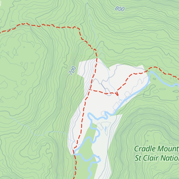 Map of Lees Paddock Hut