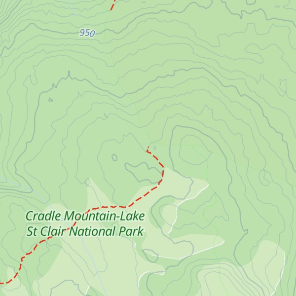 Map of Basil Steers Hut 1