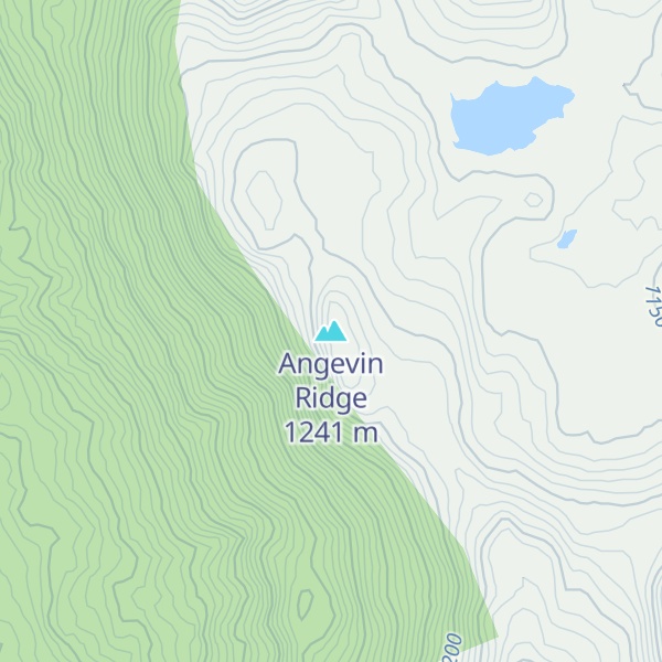 Map of Angevin Ridge