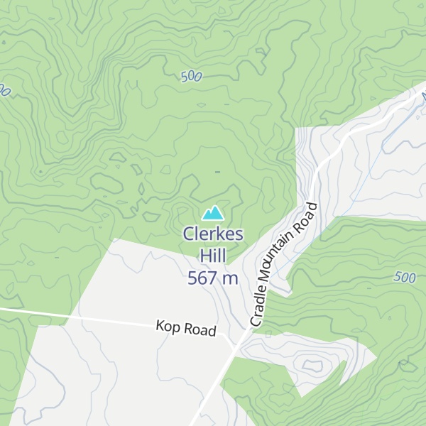 Map of Clerkes Hill