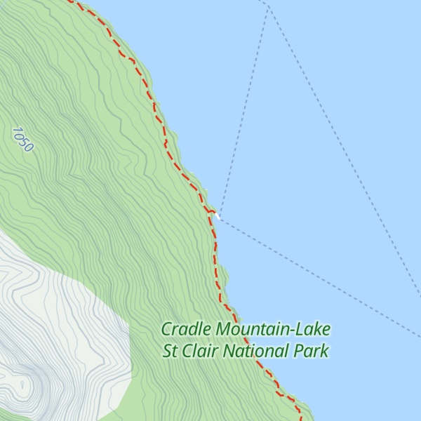 Map of Echo Point Hut