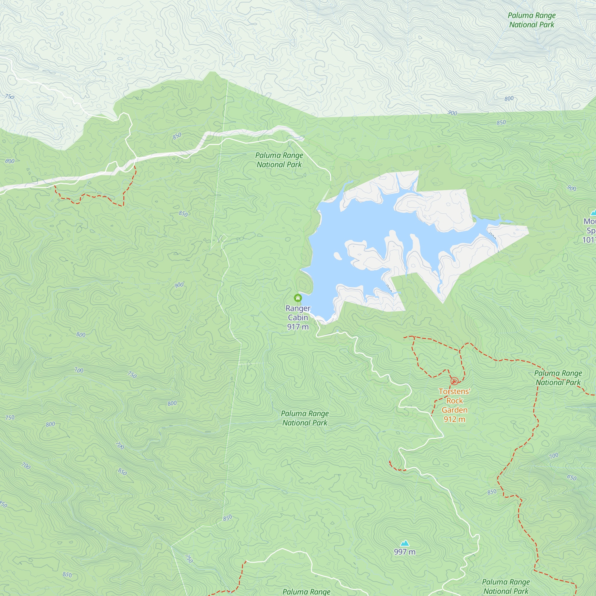 Ranger Cabin map