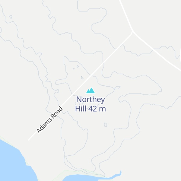 Map of Northey Hill