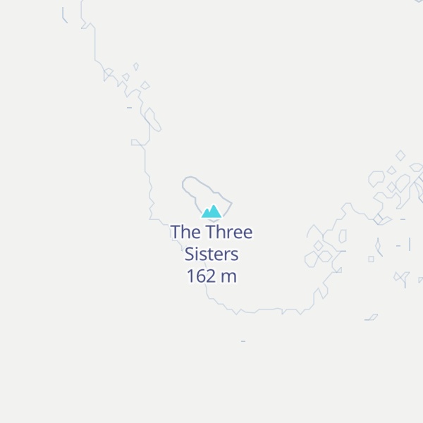 Map of The Three Sisters