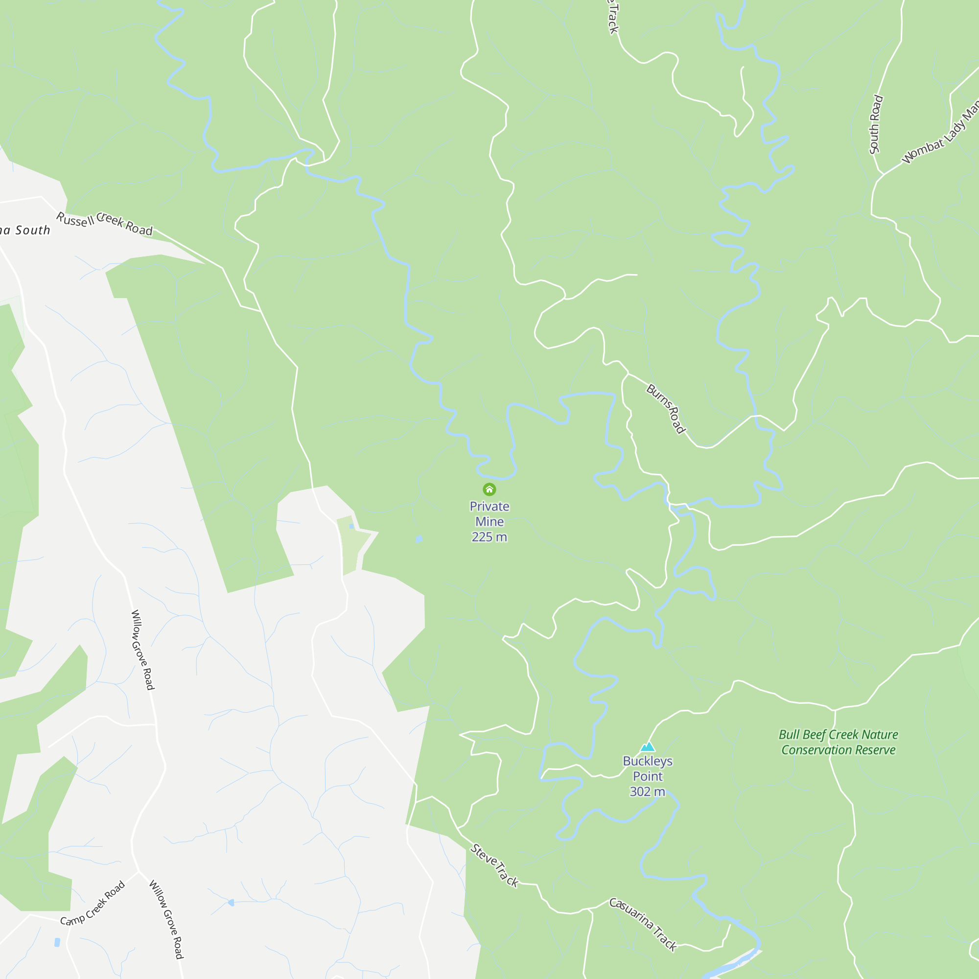 Private Mine map