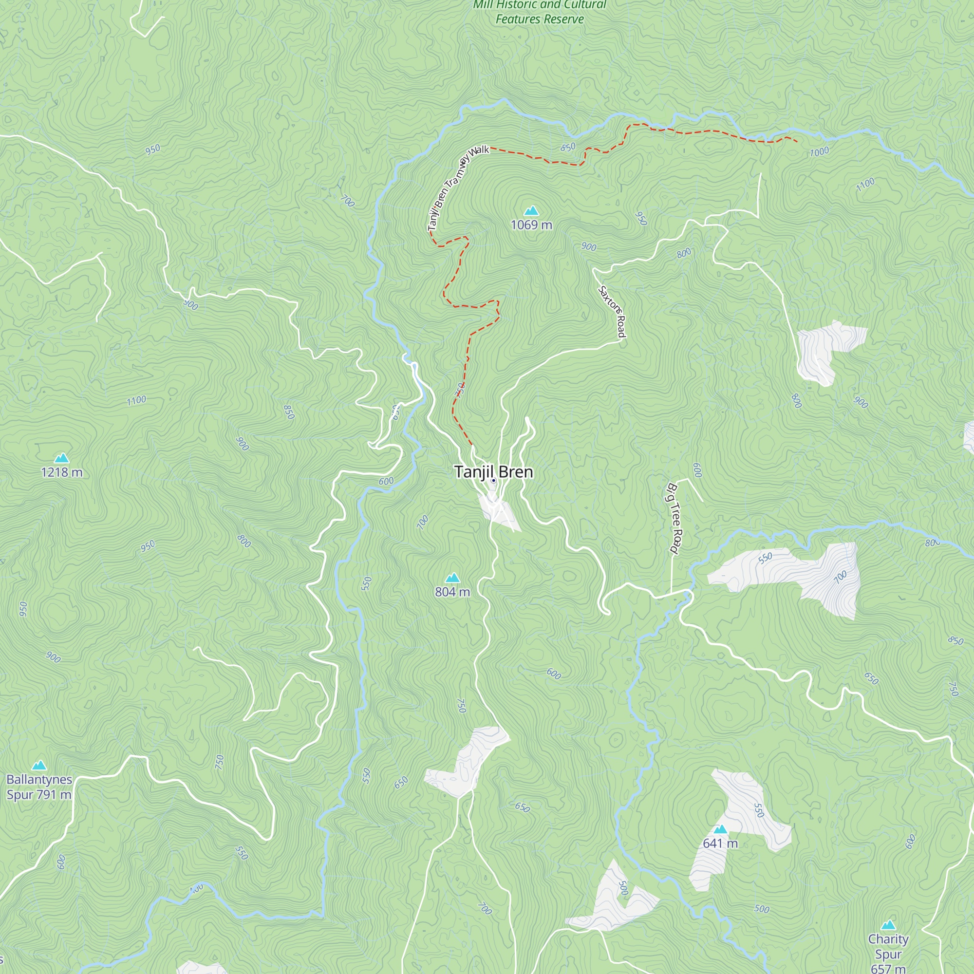 Moose Head Lodge map