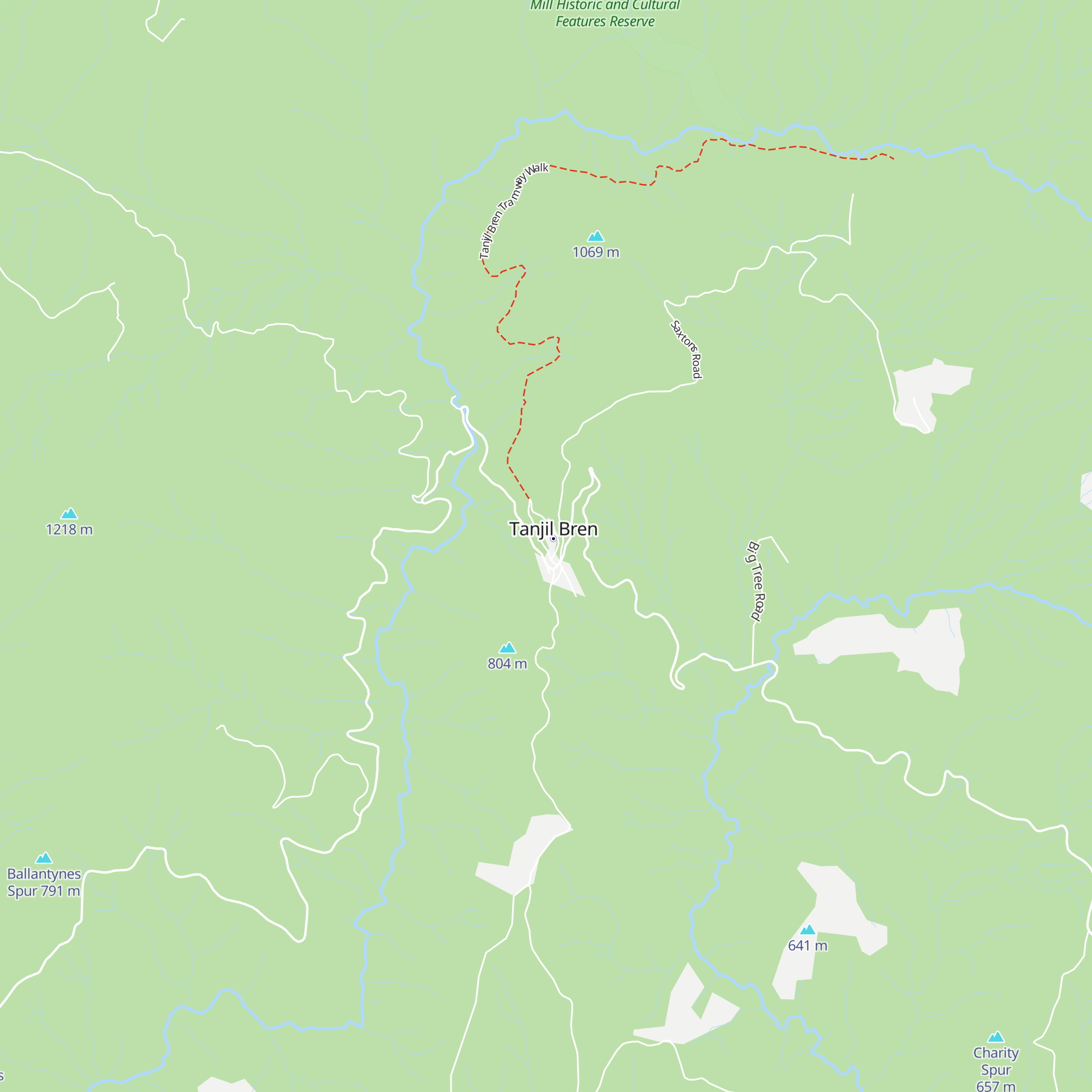 Moose Head Lodge map