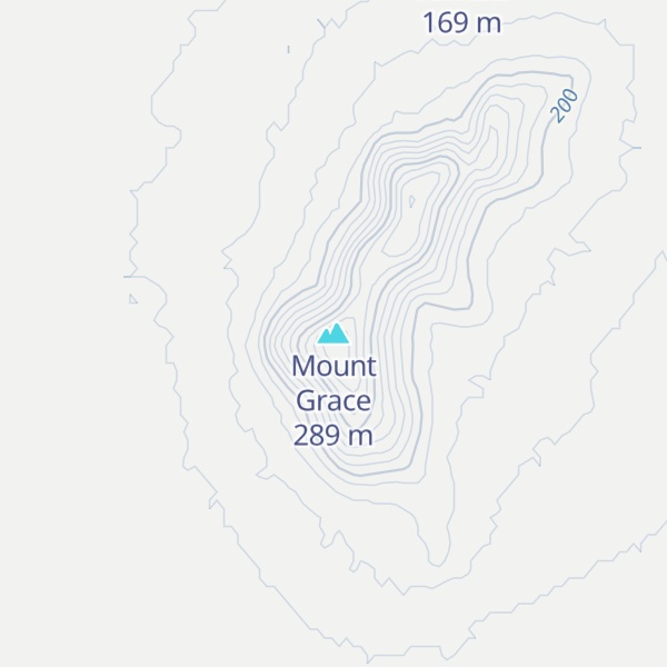 Map of Mount Grace